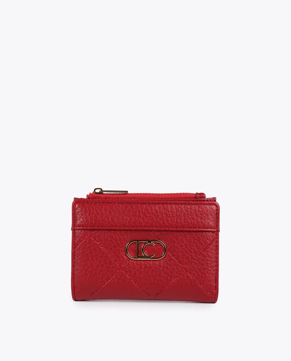 Женский кошелёк с несколькими отделениями на молнии Lola Casademunt, красный
Женский кошелёк с несколькими отделениями на молнии Lola Casademunt, красный