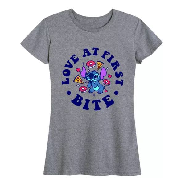 Футболка женская Lilo & Stitch "Любовь с первого укуса" с принтом Disney, серый
Футболка женская Lilo & Stitch "Любовь с первого укуса" с принтом Disney, серый
