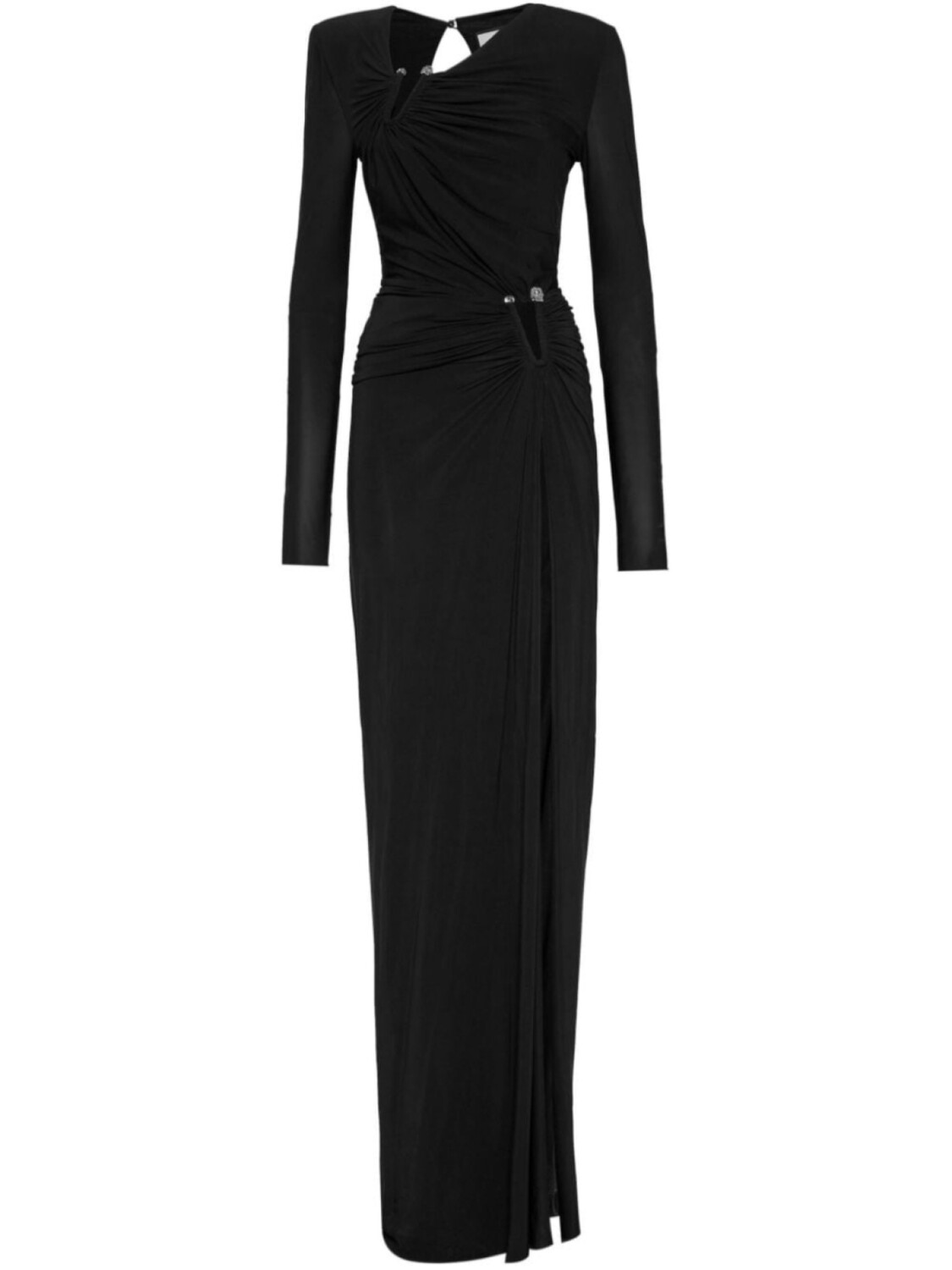 Philipp Plein длинное платье с металлическим декором, черный
Philipp Plein длинное платье с металлическим декором, черный