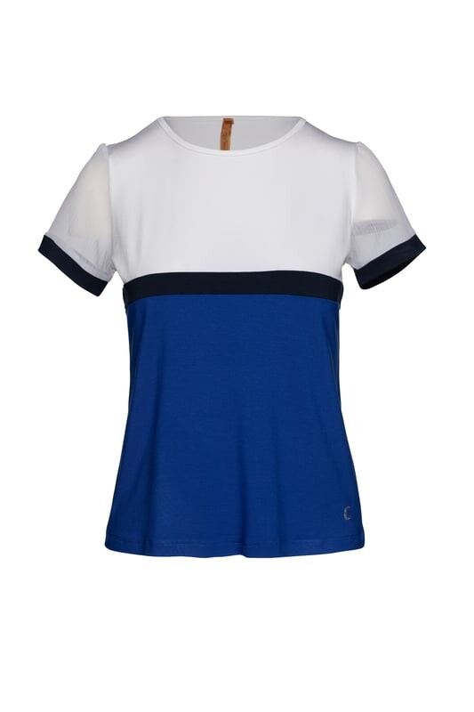 Футболка с коротким рукавом контрастного цвета Conquista, синий
Футболка с коротким рукавом контрастного цвета Conquista, синий