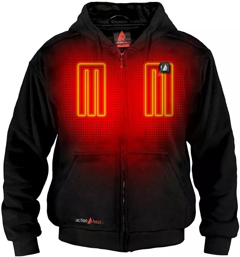 Мужская толстовка ActionHeat с подогревом на батарейках 5 В, черный
Мужская толстовка ActionHeat с подогревом на батарейках 5 В, черный