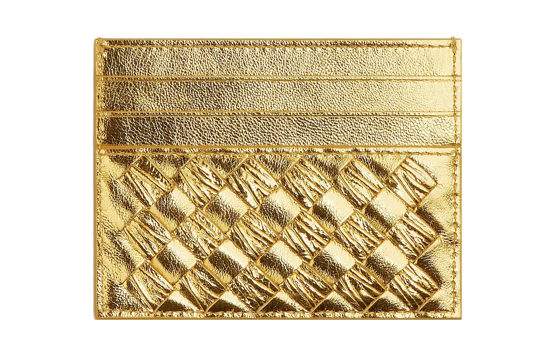 Bottega Veneta Женский картхолдер из кожи ягненка gold
Bottega Veneta Женский картхолдер из кожи ягненка gold