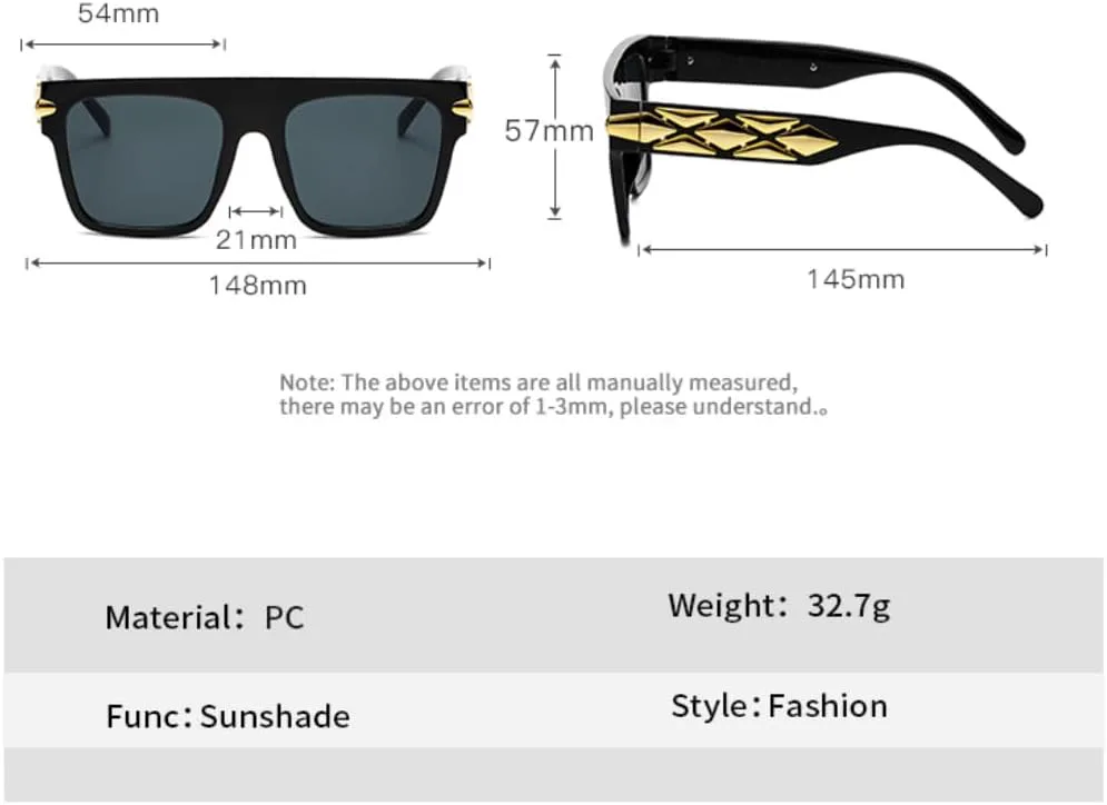 Солнцезащитные очки для женщин и мужчин, прямоугольные, классические, винтажные, для активного отдыха, защита от УФ-излучения UV400 VVTWSSW, Champagne Brown
Солнцезащитные очки для женщин и мужчин, прямоугольные, классические, винтажные, для активного отдыха, защита от УФ-излучения UV400 VVTWSSW, Champagne Brown