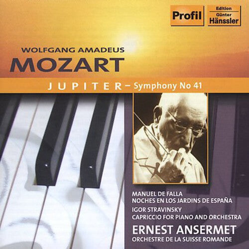 CD диск Mozart / Stravinsky / Ansermet / Orch Suisse: Symphony 41: Jupiter / Capriccio
CD диск Mozart / Stravinsky / Ansermet / Orch Suisse: Symphony 41: Jupiter / Capriccio