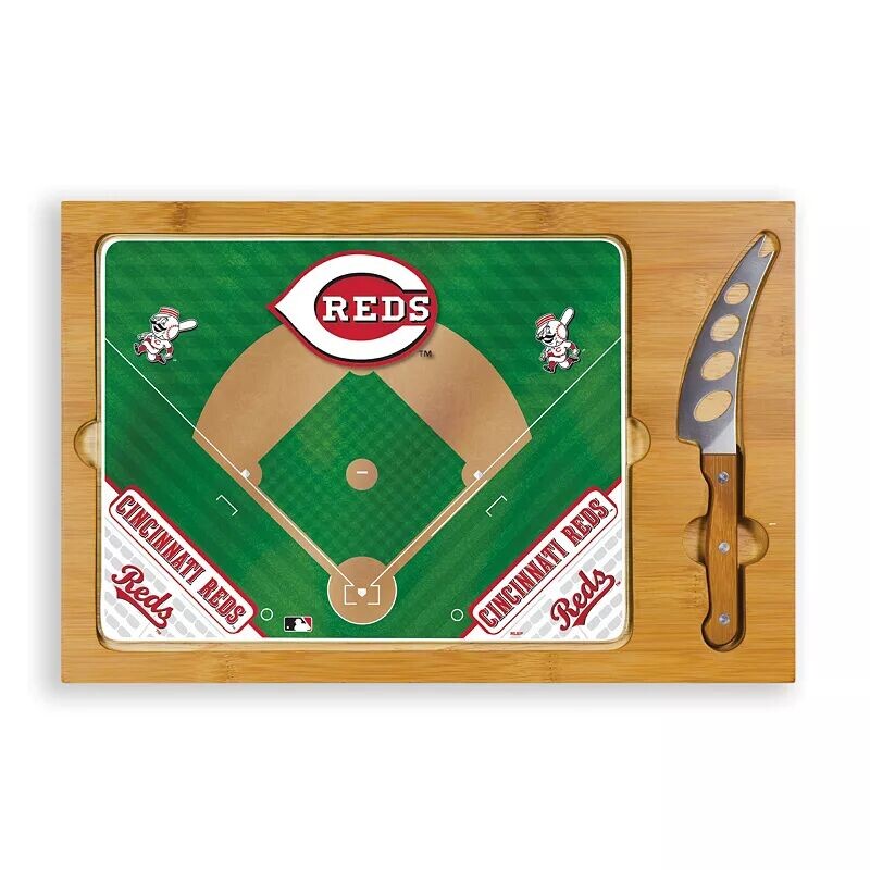 Набор сервировочных досок Picnic Time Cincinnati Reds со стеклянной столешницей
Набор сервировочных досок Picnic Time Cincinnati Reds со стеклянной столешницей