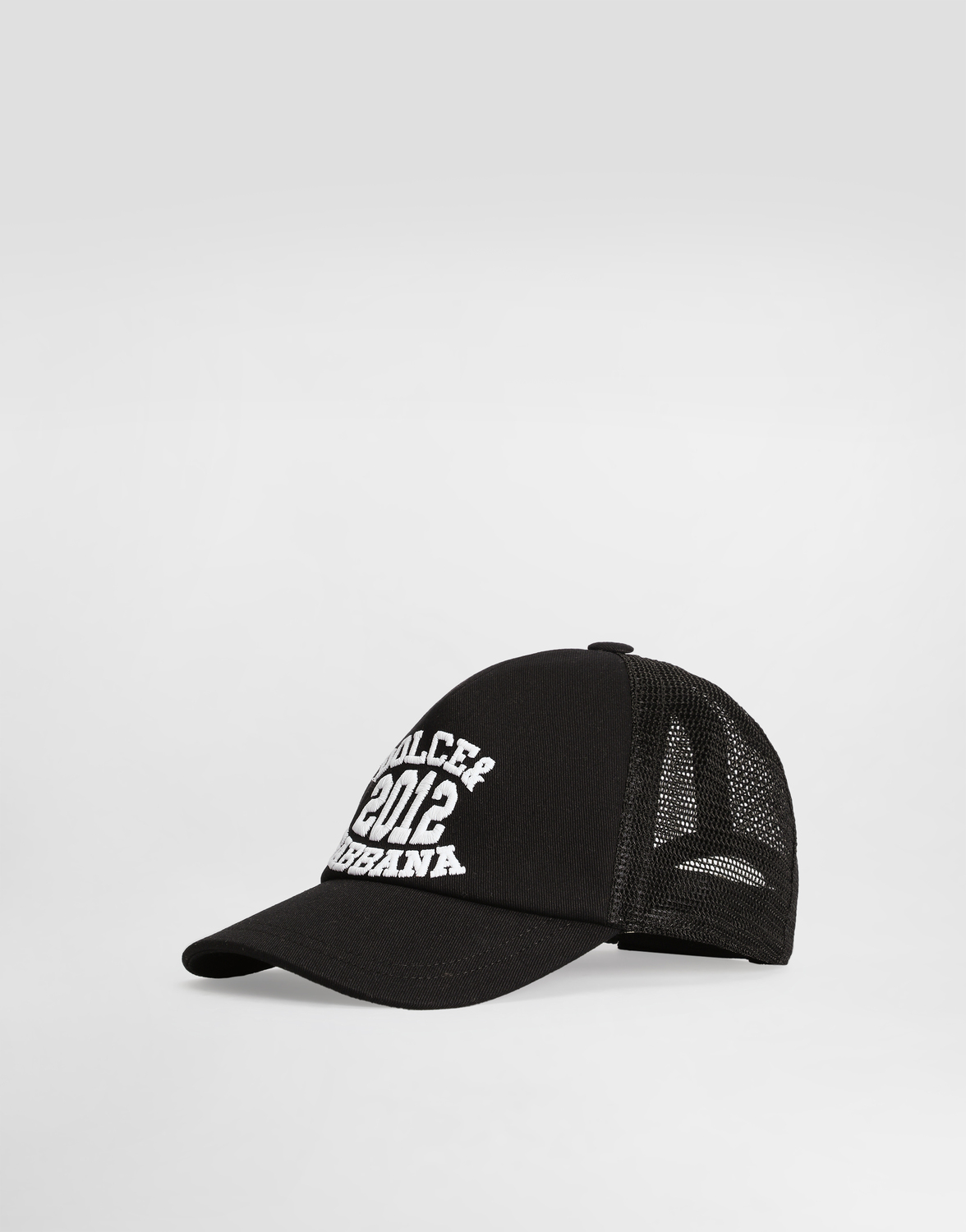 Бейсболка из саржи и сетки с вышивкой Dolce&Gabbana, черный
Бейсболка из саржи и сетки с вышивкой Dolce&Gabbana, черный