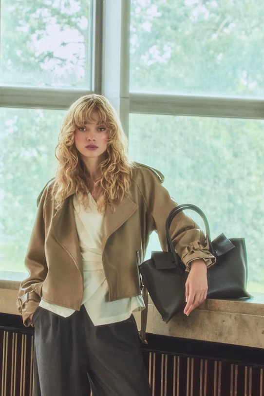 Байкерская куртка Answear.Lab, бежевый
Байкерская куртка Answear.Lab, бежевый