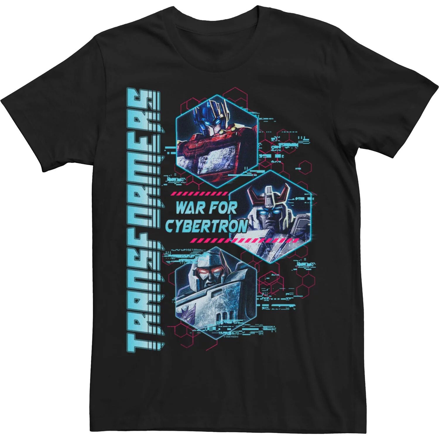 Мужская футболка Transformers: War For Cybertron с шестиугольными портретами Licensed Character
Мужская футболка Transformers: War For Cybertron с шестиугольными портретами Licensed Character