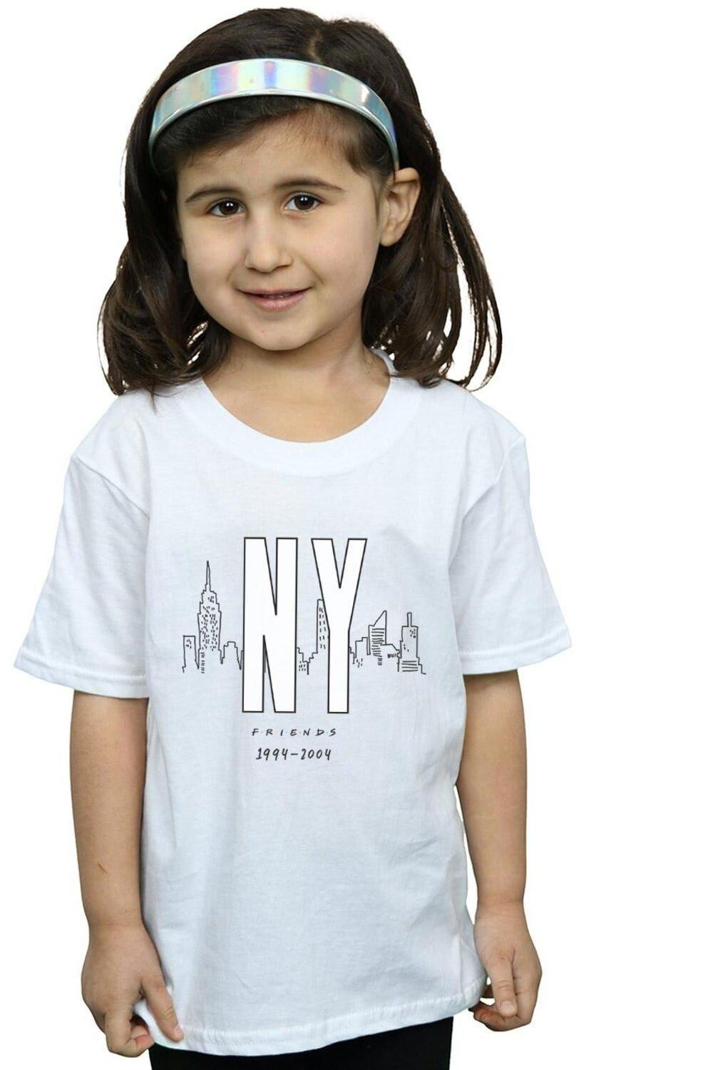 Хлопковая футболка «Нью-Йорк Сити» Friends, белый
Хлопковая футболка «Нью-Йорк Сити» Friends, белый