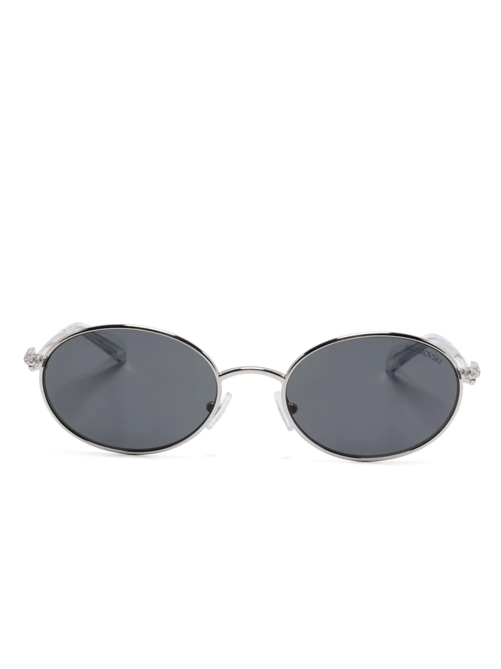 Солнцезащитные очки в овальной оправе Swarovski, серый
Солнцезащитные очки в овальной оправе Swarovski, серый
