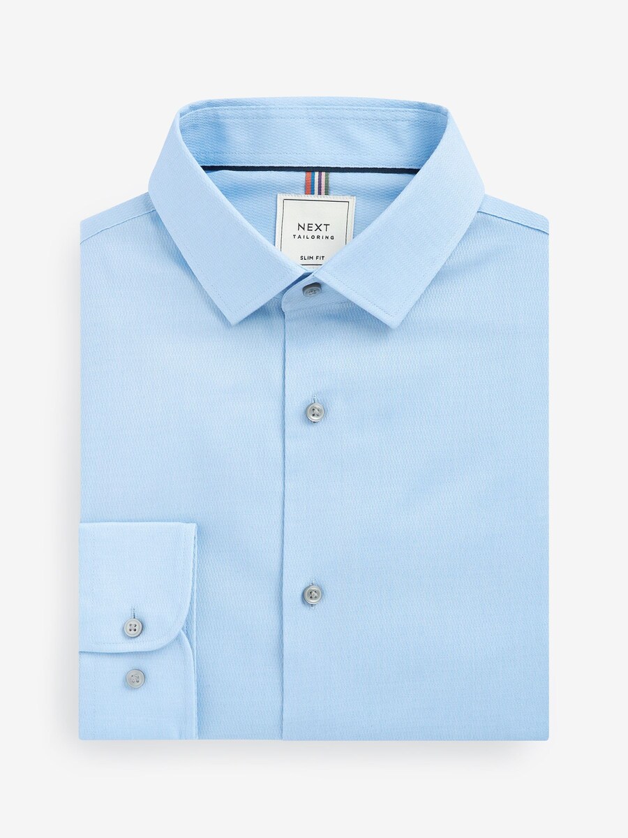 Приталенная рубашка на пуговицах Next, светло-синий
Приталенная рубашка на пуговицах Next, светло-синий