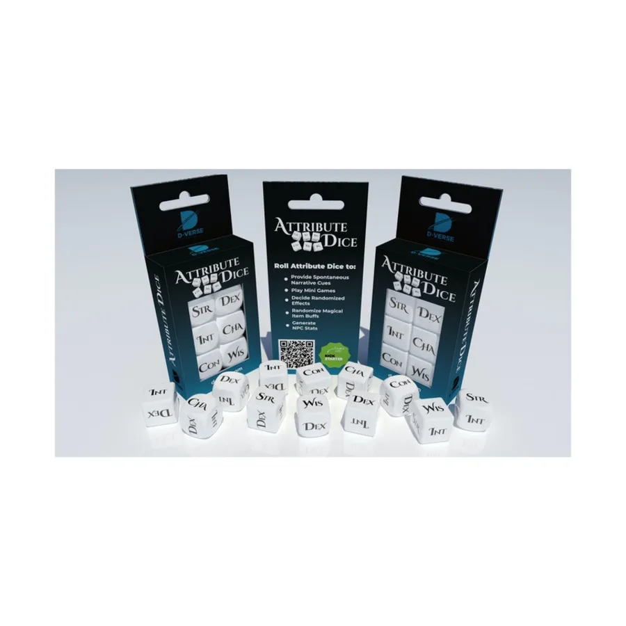 Кубики атрибутов (6), Dice (D-Verse)
Кубики атрибутов (6), Dice (D-Verse)