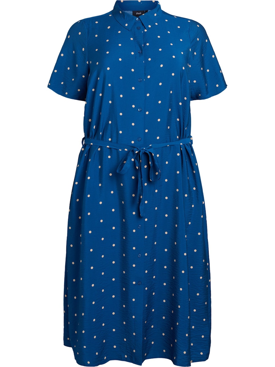 Платье-рубашка Zizzi KAM, синий
Платье-рубашка Zizzi KAM, синий