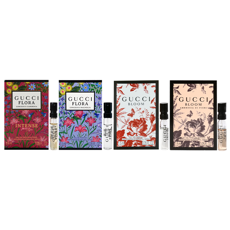 Набор образцов Flower Delight Collection/Dreamy/Sinful Love Collection из четырёх предметов, коллекция наборов образцов 1,5 мл*4 GUCCI, Dreamy Gardenia+Dreamy Mulan+Floral Bliss Women's Rich+Floral Bliss Delight
Набор образцов Flower Delight Collection/Dreamy/Sinful Love Collection из четырёх предметов, коллекция наборов образцов 1,5 мл*4 GUCCI, Dreamy Gardenia+Dreamy Mulan+Floral Bliss Women's Rich+Floral Bliss Delight