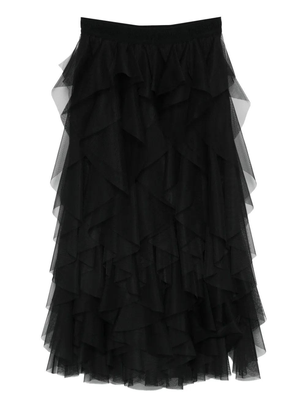 Ярусная юбка макси с оборками ERMANNO FIRENZE, черный
Ярусная юбка макси с оборками ERMANNO FIRENZE, черный
