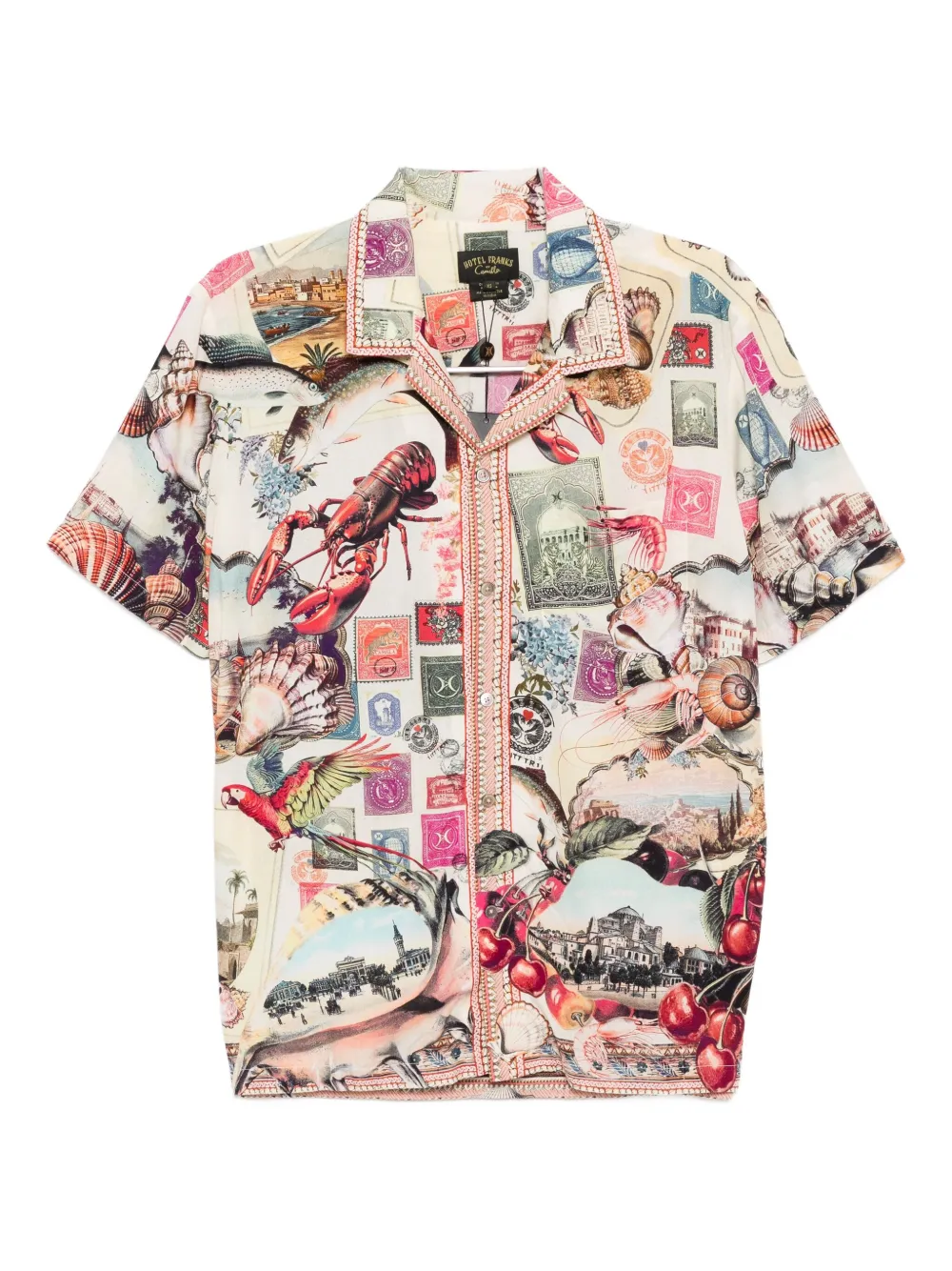 Рубашка Notes From The Road Camilla, нейтральный
Рубашка Notes From The Road Camilla, нейтральный