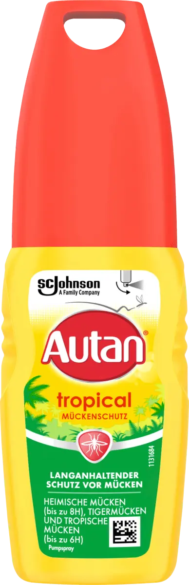 Спрей от тропических насекомых 100мл Autan
Спрей от тропических насекомых 100мл Autan