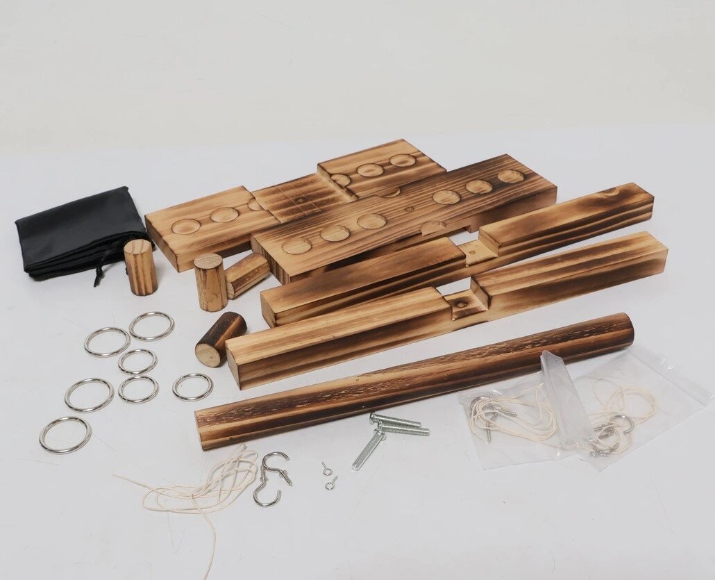 Интерактивная игра «Кольцевой выстрел» для 4 человек, сделанная из дерева Inna marka
Интерактивная игра «Кольцевой выстрел» для 4 человек, сделанная из дерева Inna marka