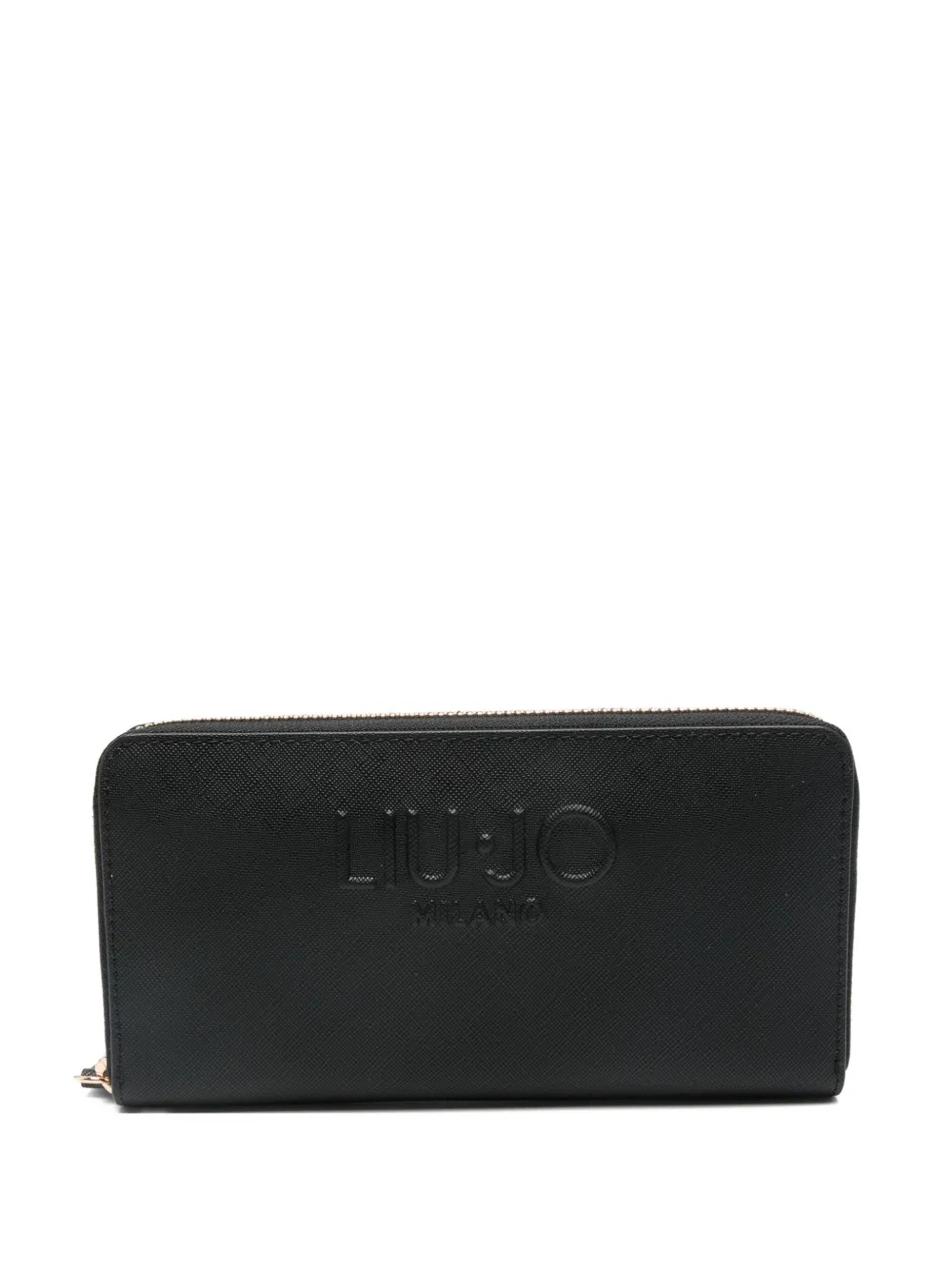 Кошелек с круговой молнией и логотипом LIU JO, черный
Кошелек с круговой молнией и логотипом LIU JO, черный
