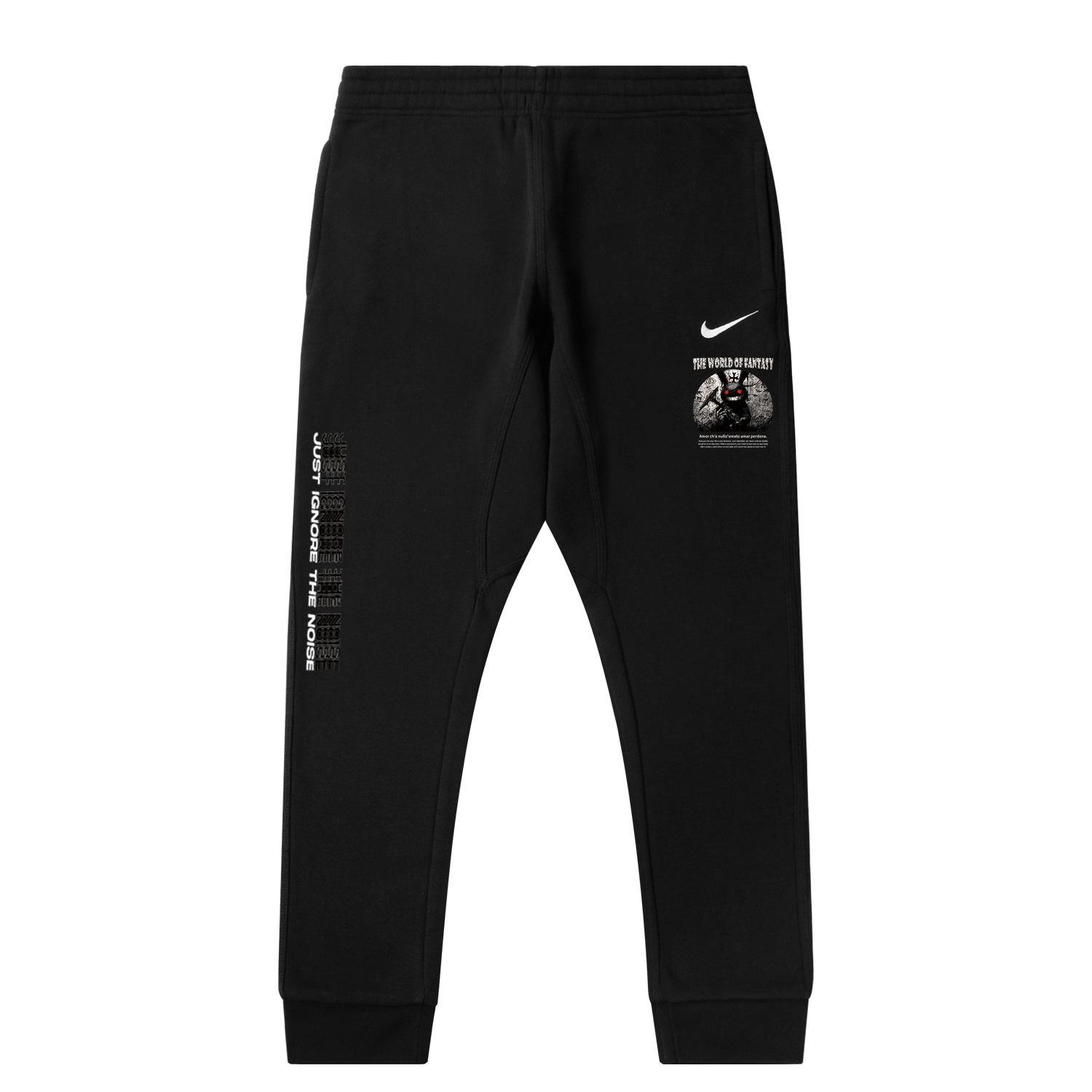 Nike Вязаные спортивные штаны Unisex Black Thickened Cuffed
Nike Вязаные спортивные штаны Unisex Black Thickened Cuffed