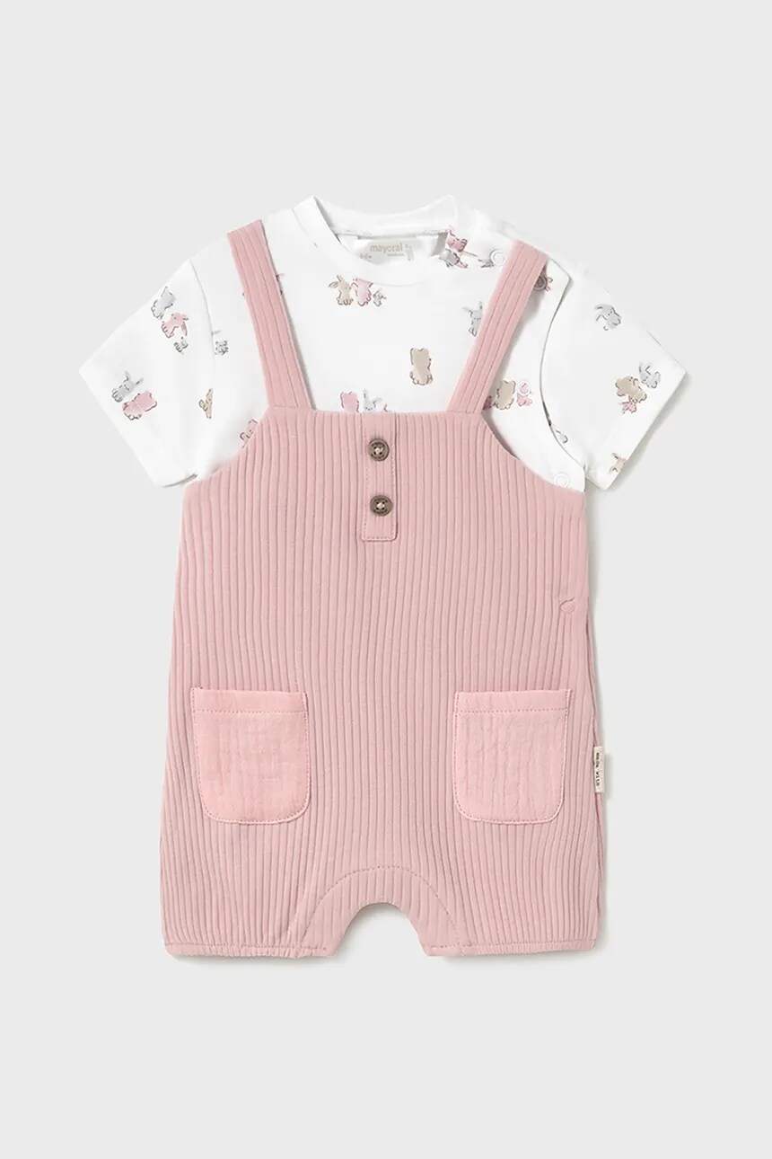 Детские комбинезоны для новорожденных Mayoral Newborn, розовый
Детские комбинезоны для новорожденных Mayoral Newborn, розовый