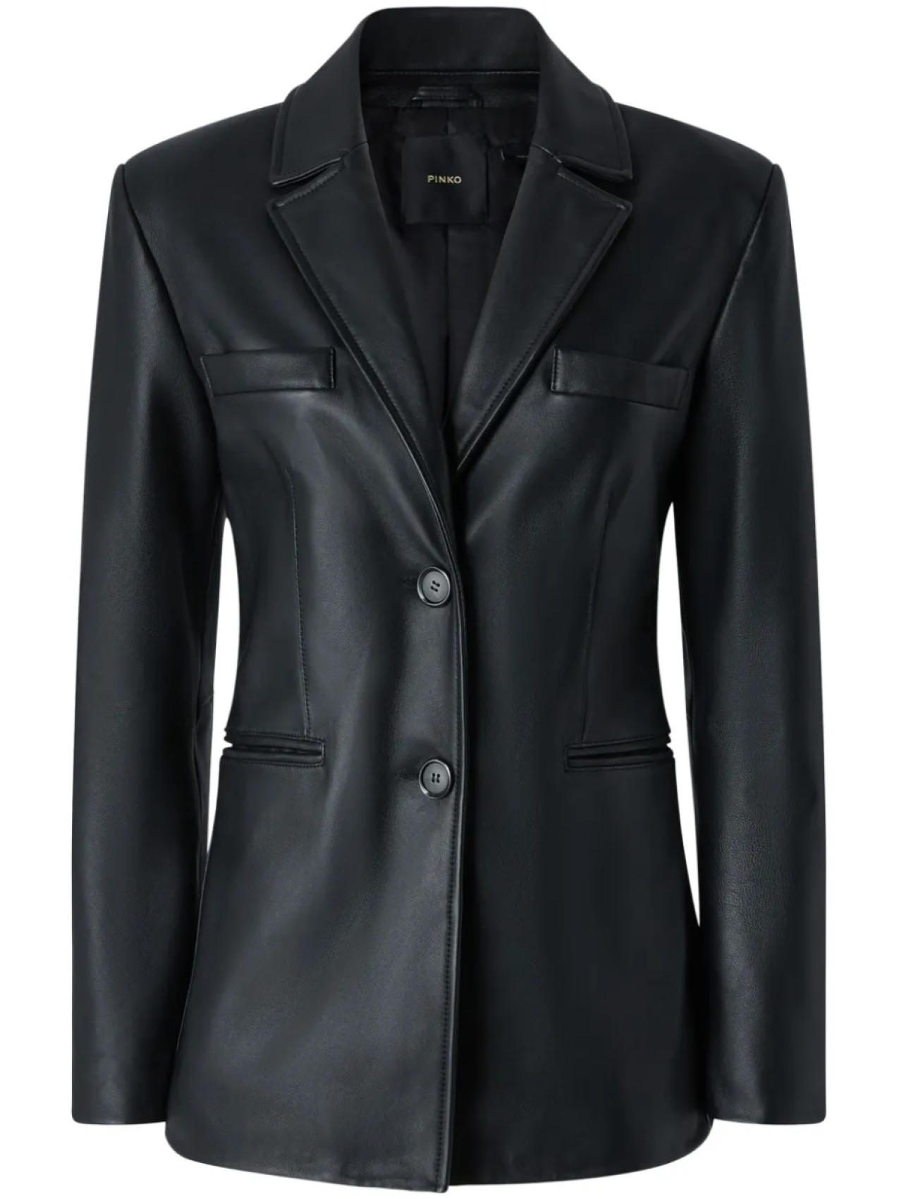 PINKO кожаный пиджак, черный
PINKO кожаный пиджак, черный