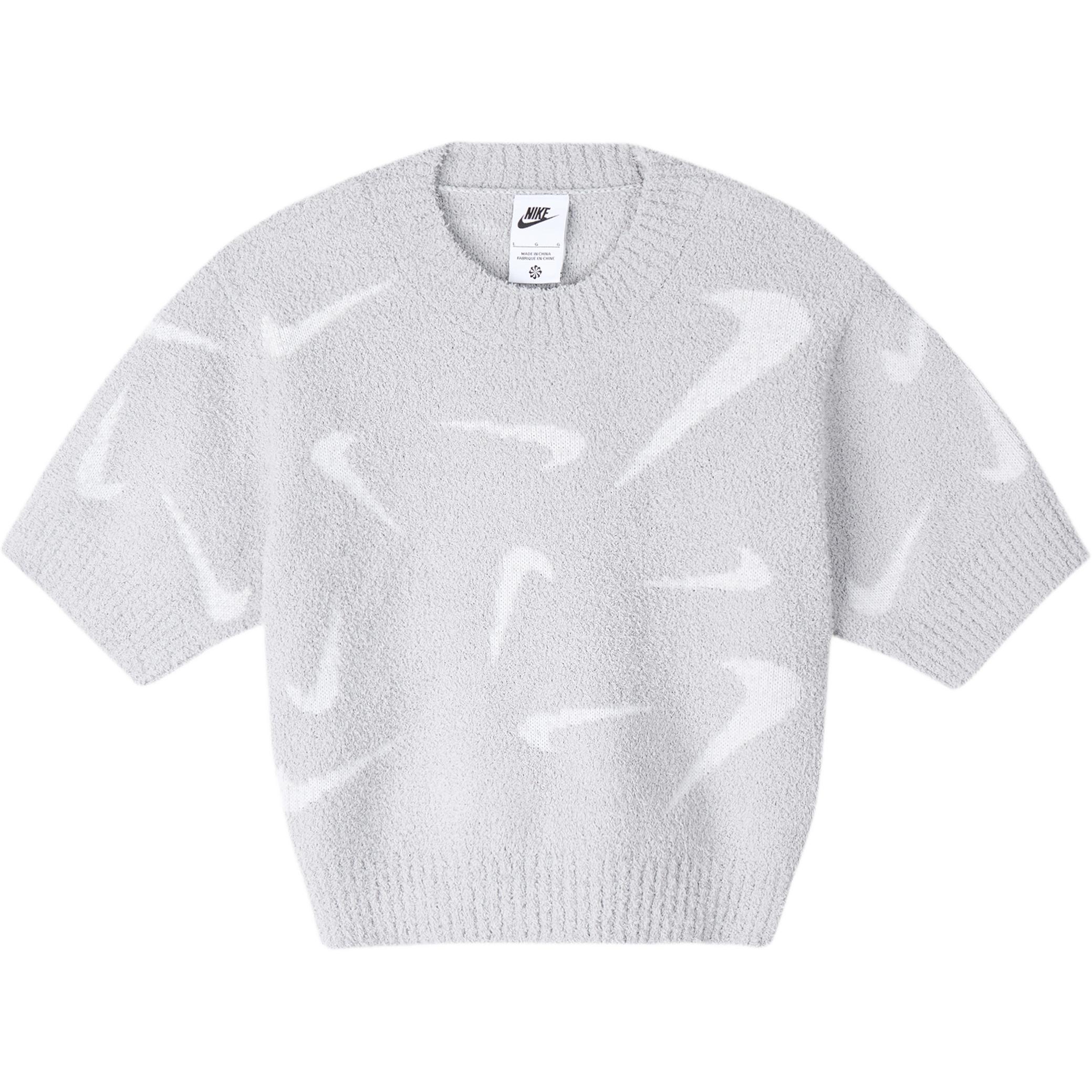 Футболка женская светло-дымчато-серая Nike 
Футболка женская светло-дымчато-серая Nike