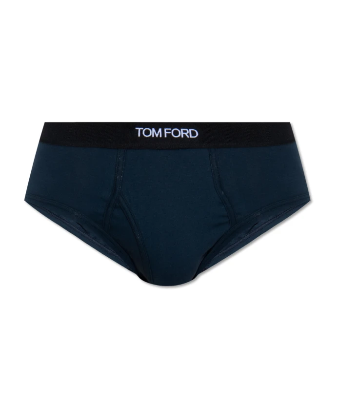 Трусы с логотипом Tom Ford, синий
Трусы с логотипом Tom Ford, синий