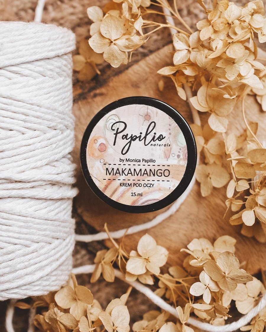 Крем для кожи вокруг глаз Makamango Papilio Naturals 
Крем для кожи вокруг глаз Makamango Papilio Naturals