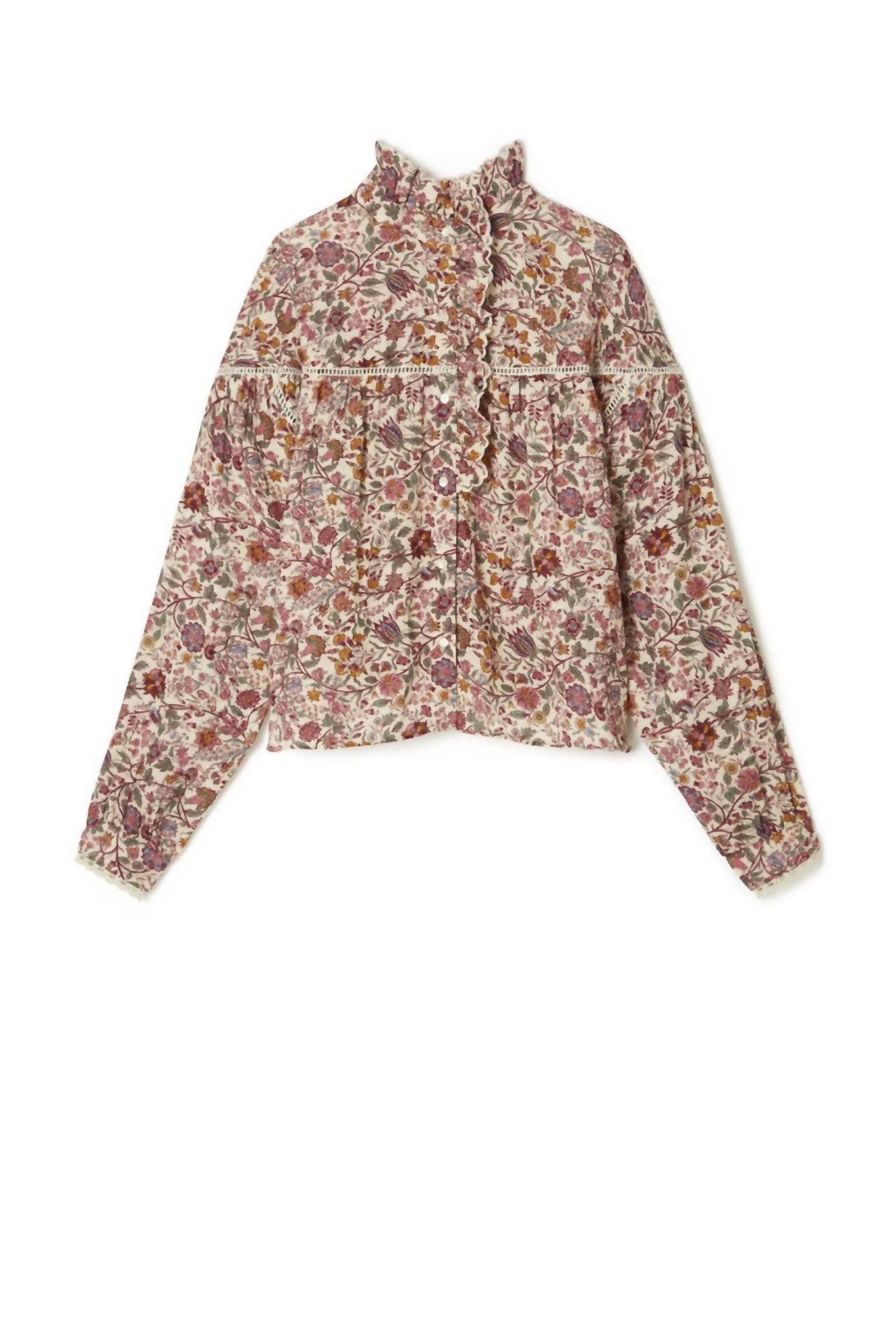 Женская блузка Lisoo кремового цвета Savage Garden Louise Misha
Женская блузка Lisoo кремового цвета Savage Garden Louise Misha