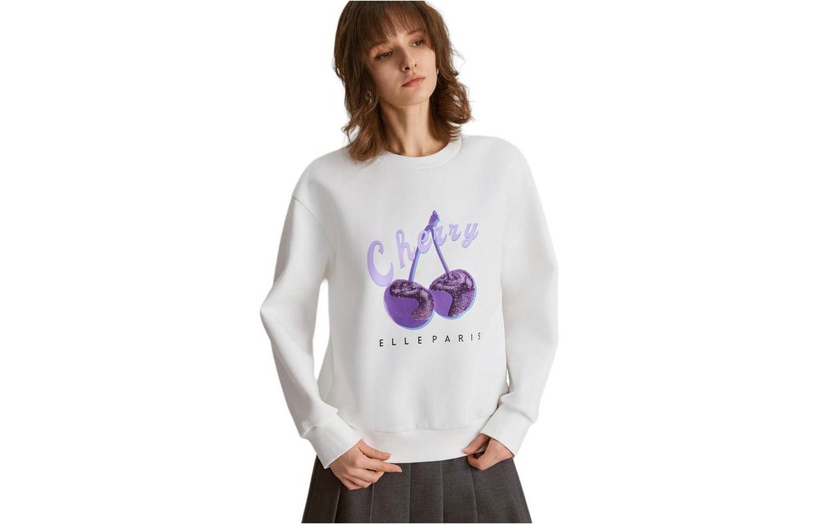 Свитшот Women's Crew Neck Moderate Others ELLE, белый
Свитшот Women's Crew Neck Moderate Others ELLE, белый