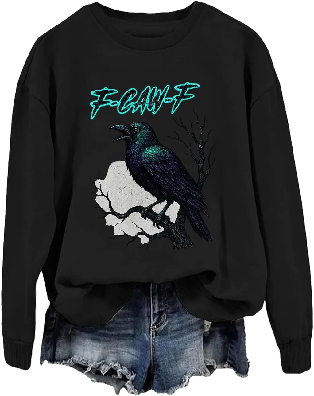 Толстовка Caw Crow с капюшоном черная
Толстовка Caw Crow с капюшоном черная