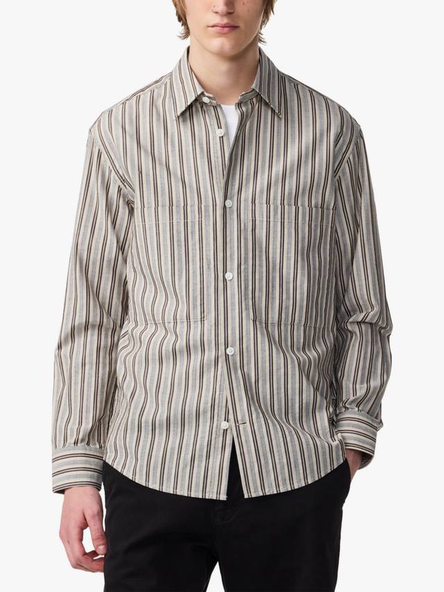 Фредди Коттон рубашка Regular Fit в полоску NN.07, Green Stripe
Фредди Коттон рубашка Regular Fit в полоску NN.07, Green Stripe