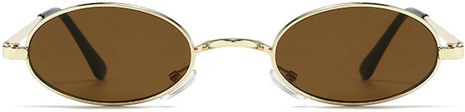 Винтажные овальные солнцезащитные очки для женщин, черные солнцезащитные очки для мужчин, модные солнцезащитные очки в стиле 90-х, металл-панк, защита от ультрафиолета UV400 mincl, Brown
Винтажные овальные солнцезащитные очки для женщин, черные солнцезащитные очки для мужчин, модные солнцезащитные очки в стиле 90-х, металл-панк, защита от ультрафиолета UV400 mincl, Brown