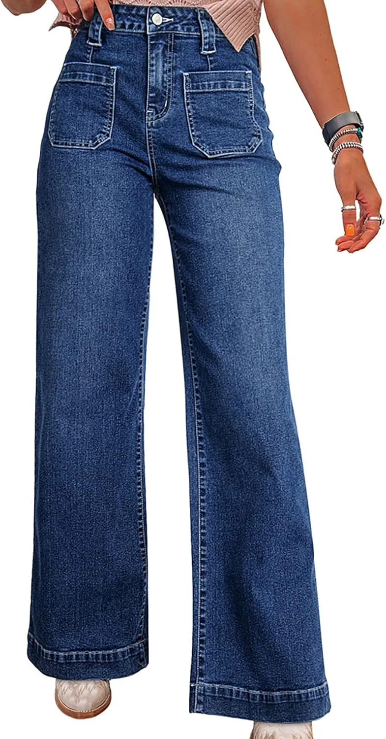 Прямые джинсы для женщин с высокой талией, растягивающиеся, мешковатые TACSTRUN
Прямые джинсы для женщин с высокой талией, растягивающиеся, мешковатые TACSTRUN