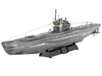Revell, Немецкая подводная лодка тип VII C41, Модельный комплект, 12+
Revell, Немецкая подводная лодка тип VII C41, Модельный комплект, 12+