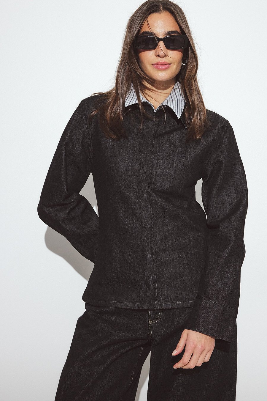 Блуза NA-KD TAILORED, Dark Rinse/Blue
Блуза NA-KD TAILORED, Dark Rinse/Blue