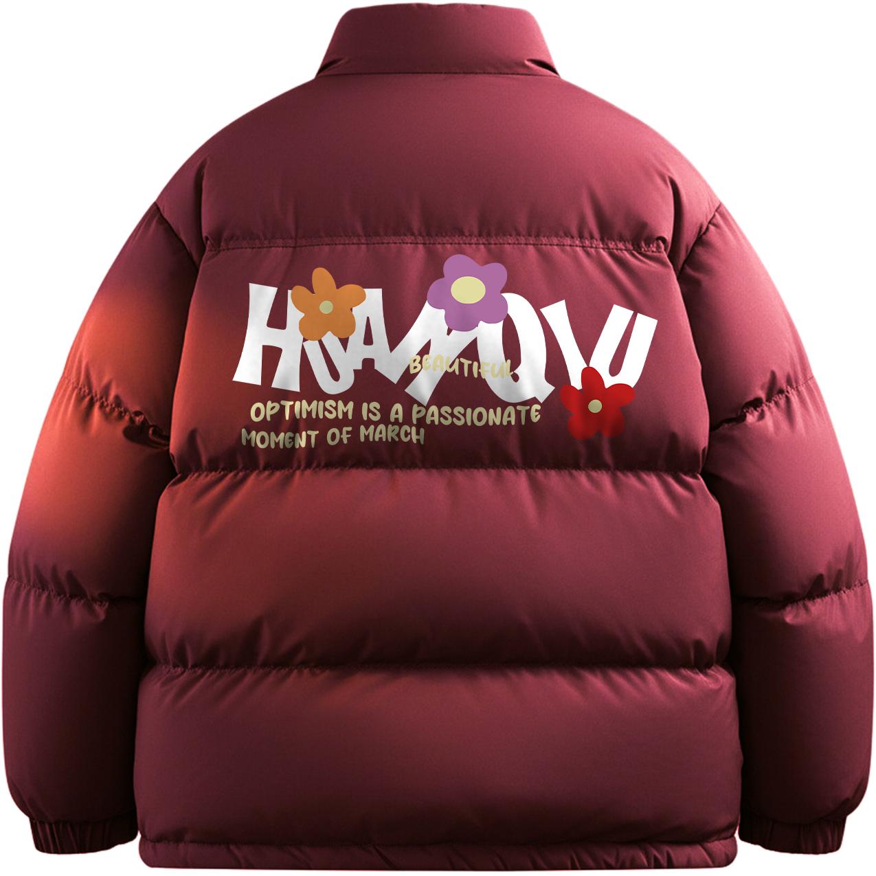 Пуховик Unisex с воротником стойкой утепленный HUANQIU, burgundy
Пуховик Unisex с воротником стойкой утепленный HUANQIU, burgundy