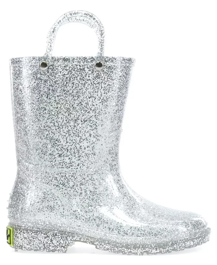 Детские резиновые сапоги с блестками для девочек Western Chief, серебряный
Детские резиновые сапоги с блестками для девочек Western Chief, серебряный