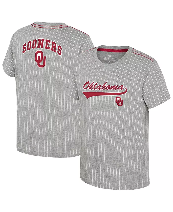 Футболка бейсбольная Airball Oklahoma Sooners в сером цвете с эффектом хеширования для мальчиков и девочек старшего возраста Colosseum
Футболка бейсбольная Airball Oklahoma Sooners в сером цвете с эффектом хеширования для мальчиков и девочек старшего возраста Colosseum