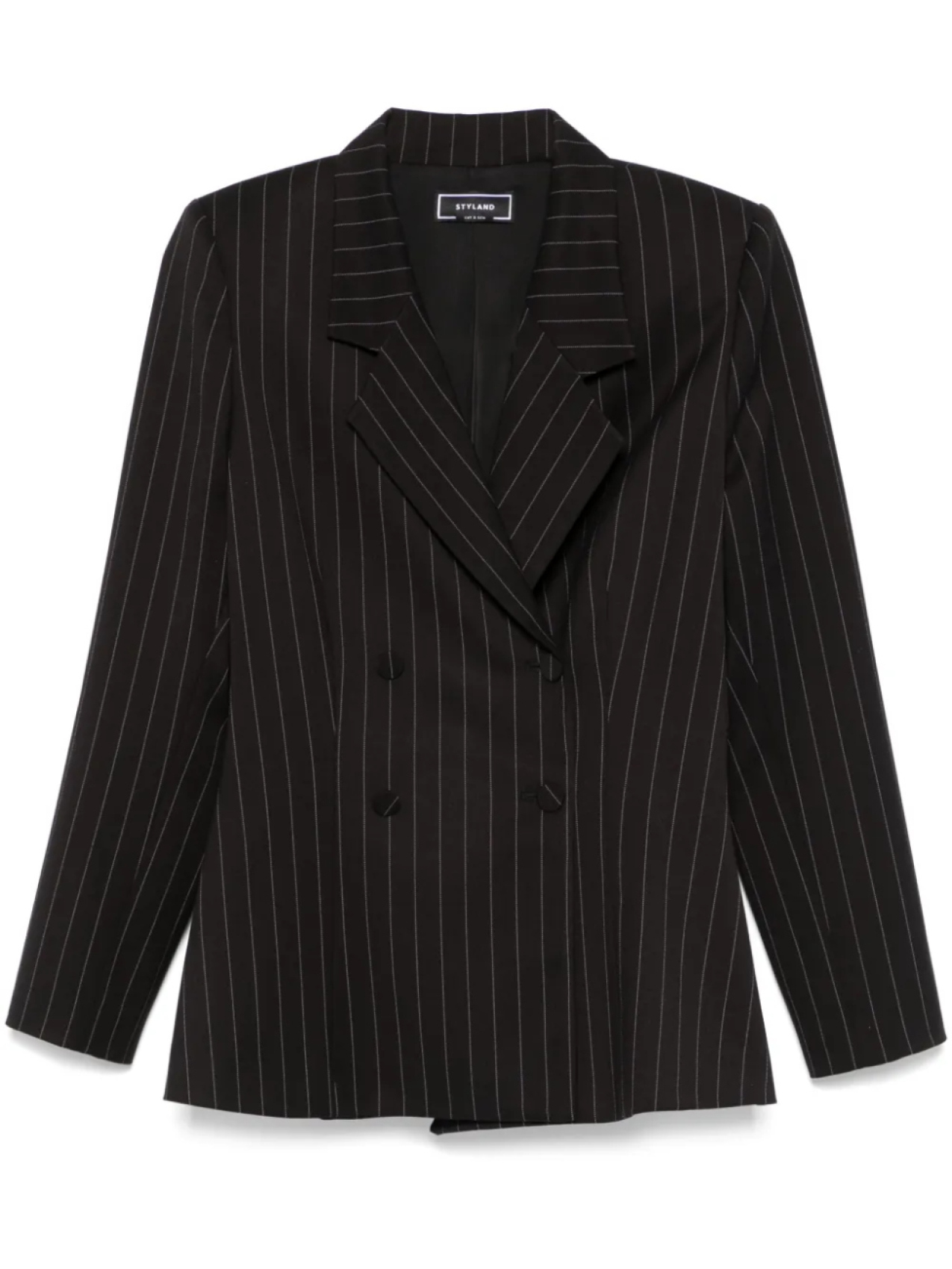 Пиджак в тонкую полоску STYLAND, черный
Пиджак в тонкую полоску STYLAND, черный