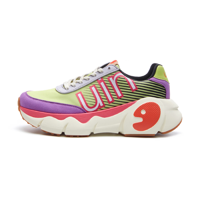 U.IN Сотогранде серия низкие повседневные кроссовки унисекс - весенний рассвет фиолетово-зеленые, цвет Spring Dawn Purple Green (Women's)
U.IN Сотогранде серия низкие повседневные кроссовки унисекс - весенний рассвет фиолетово-зеленые, цвет Spring Dawn Purple Green (Women's)
