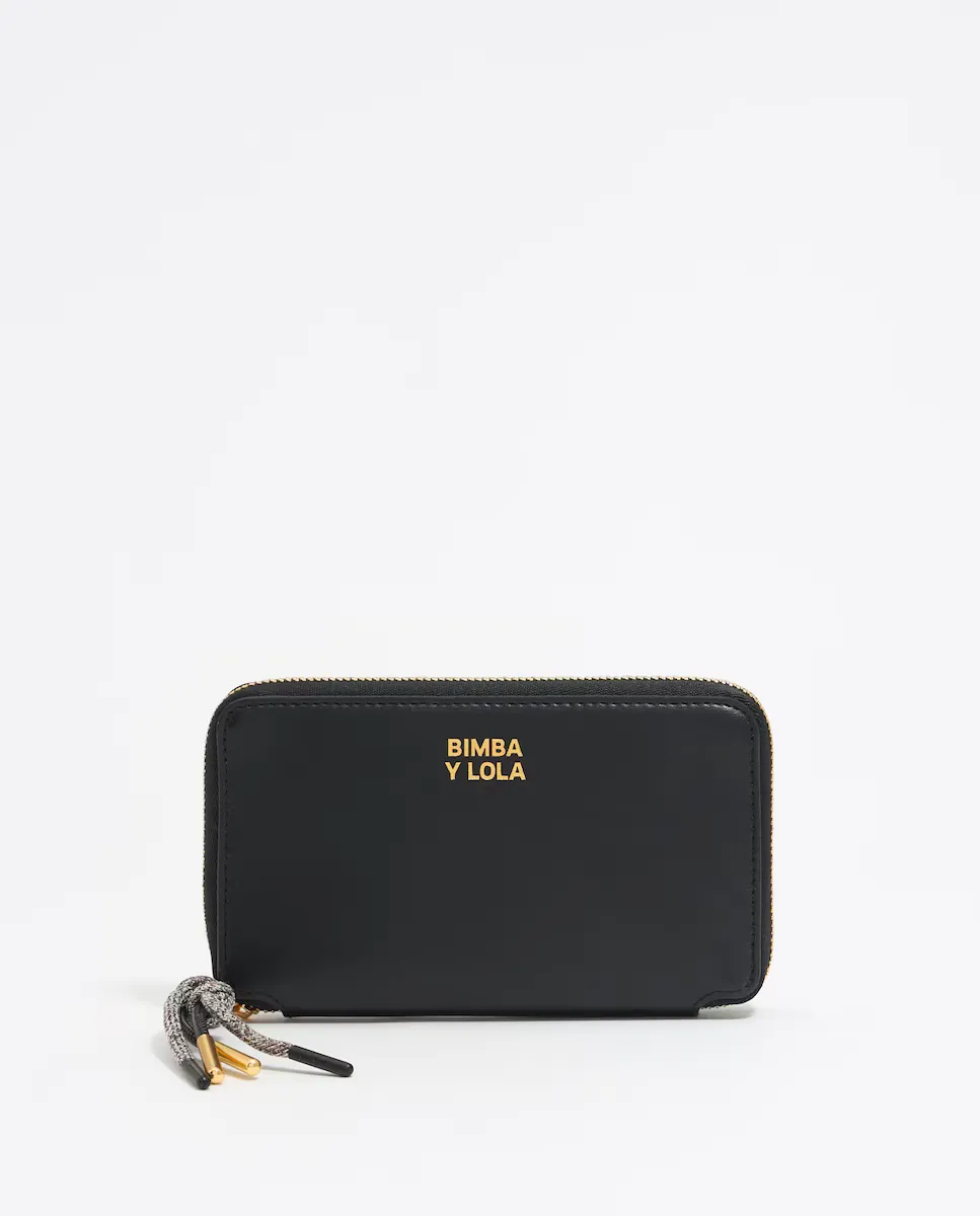 Женский горизонтальный кожаный кошелек Bimba y Lola, чёрный
Женский горизонтальный кожаный кошелек Bimba y Lola, чёрный