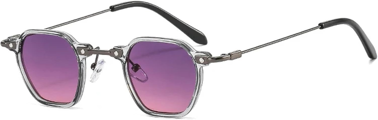 Популярные модные маленькие женские солнцезащитные очки в стиле ретро-панк, конфетные оттенки, защита от УФ-излучения UV400, мужские градиентные TVTBBVV, Gray Purple Gray
Популярные модные маленькие женские солнцезащитные очки в стиле ретро-панк, конфетные оттенки, защита от УФ-излучения UV400, мужские градиентные TVTBBVV, Gray Purple Gray