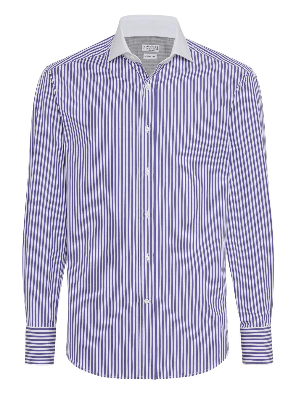 Рубашка в полоску Brunello Cucinelli, синий
Рубашка в полоску Brunello Cucinelli, синий