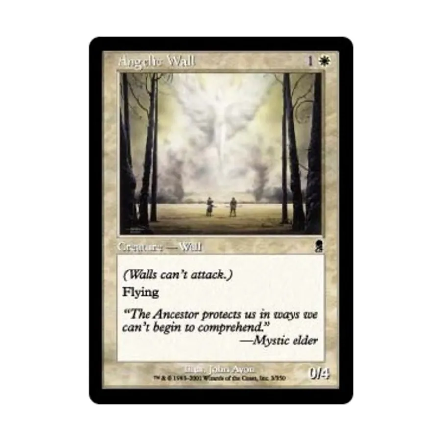 CCG Ангельская стена (клавиша С), MTG - Odyssey
CCG Ангельская стена (клавиша С), MTG - Odyssey