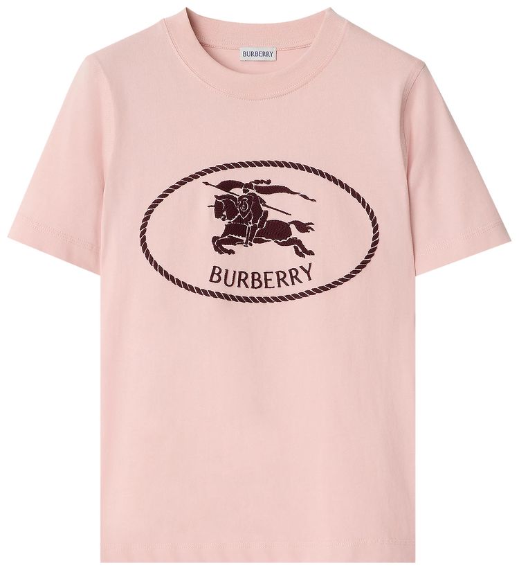 Футболка Burberry Frankie Knight, розовый
Футболка Burberry Frankie Knight, розовый