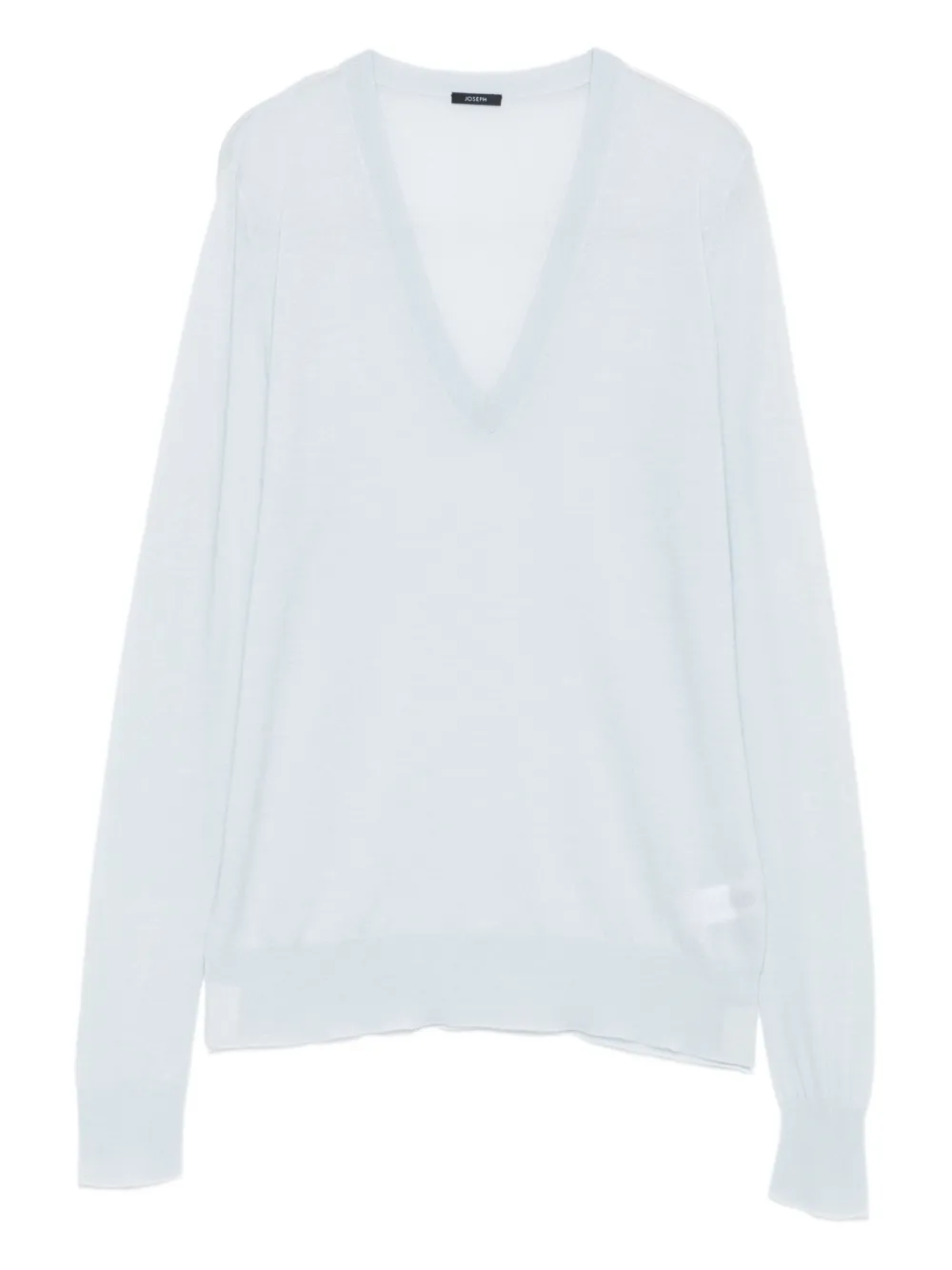 Кашемировый свитер с V-образным вырезом JOSEPH, синий
Кашемировый свитер с V-образным вырезом JOSEPH, синий
