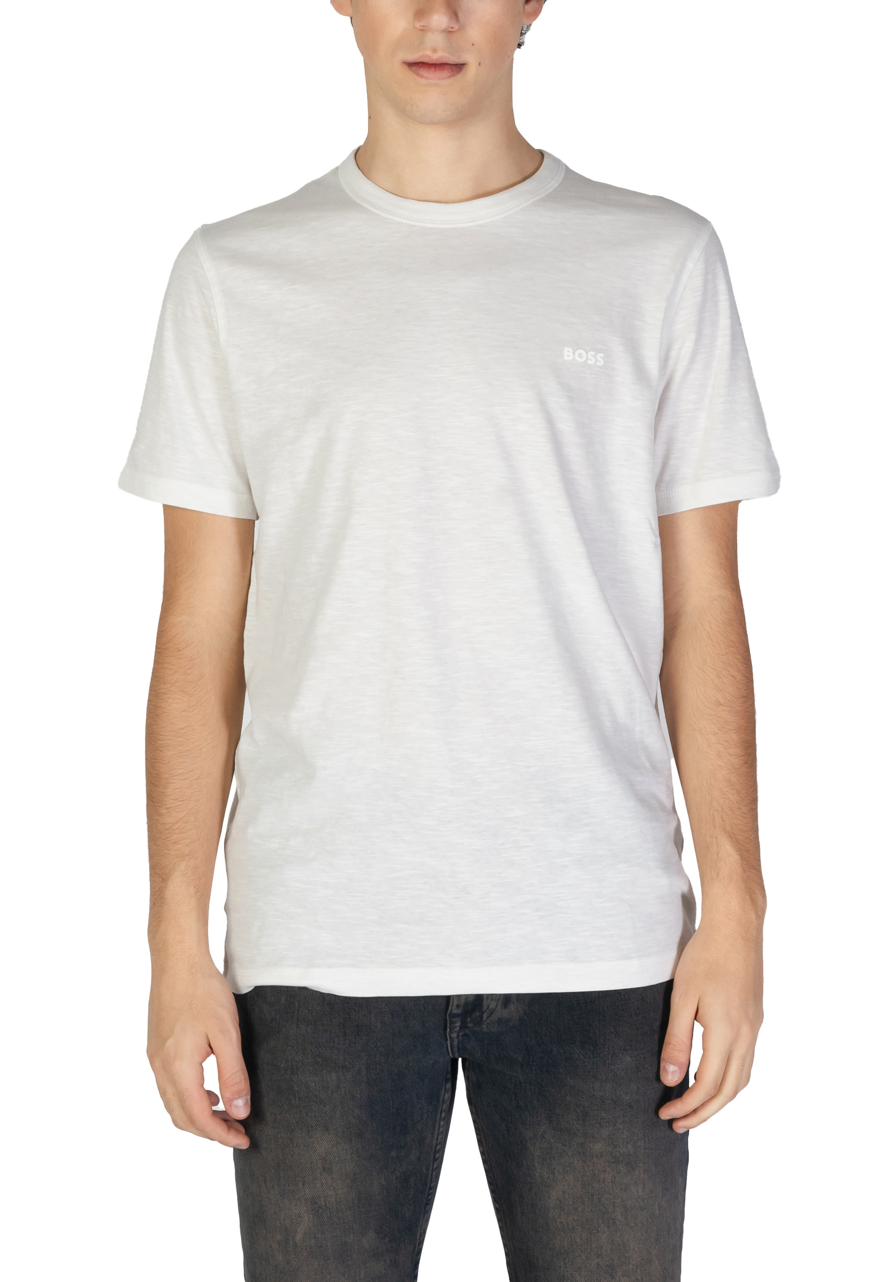 Футболка мужская BOSS однотонная, белый
Футболка мужская BOSS однотонная, белый