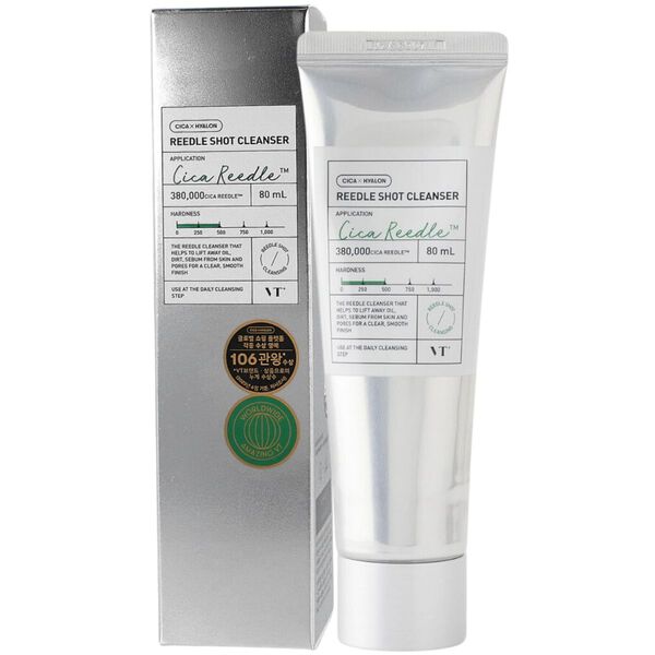 Гель для умывания лица, 80 мл Vt Cosmetics Reedle shot
Гель для умывания лица, 80 мл Vt Cosmetics Reedle shot